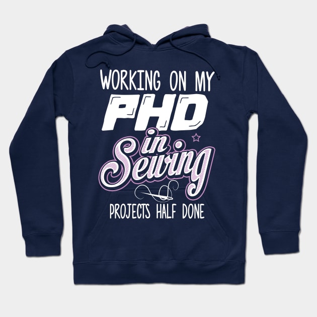 Working on my PHD in Sewing Projects half done Hoodie by jonetressie